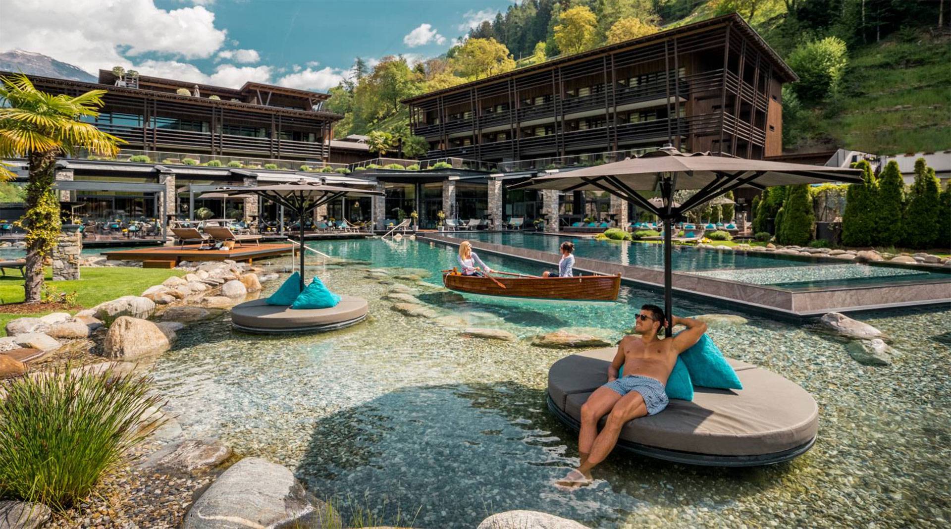 Golfen und Genussurlaub mit Wellness in der Skysauna Golfen im Bundesland Salzburg im Aktivhotel Alpendorf